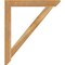 Ekena Millwork Traditional Slat Rough Sawn Bracket, Western Red Cedar, 4"W x 36"D x 42"H BKT04X36X42TRA06RWR - alternate 2